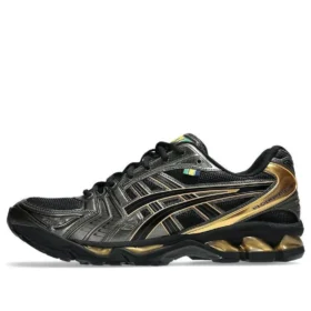 Asics x SENNA Gel-Kayano 14 «Black Pure Gold»