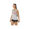 CJ-Line Light Singlet «Glacier Grey Electric Red»