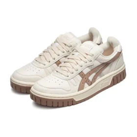 Court MZ Retro Casual Skateboardsko Unisex Hvit Brun