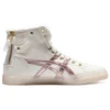 Double Clutch Fleece Retro High Board-sko Melkehvit/Gull