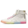 Double Clutch Milk White Retro Casual High Sko «White Pink»