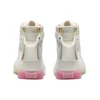 Double Clutch Milk White Retro Casual High Sko «White Pink»