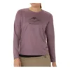Fujitral Logo Langermet T-skjorte «Dusty Mauve»