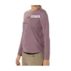 Fujitral Logo Langermet T-skjorte «Dusty Mauve»