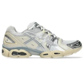 Gel-Nimbus 9-joggesko «White Pure Silver»