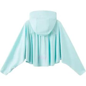 Jakke med flaggermusermer «Lake Blue»