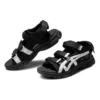 Kahana SD 2 Fashion Retro Sports Unisex Sandaler «Black White»