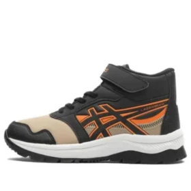 LAZERBEAM høye sneakers «Black Orange Beige»