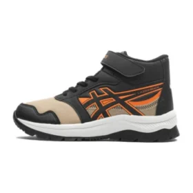 LAZERBEAM høye sneakers «Black Orange Beige»