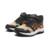 LAZERBEAM høye sneakers «Black Orange Beige»