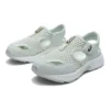 Livsstilsandaler «Green White»