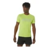 Logo Heather Dry T-skjorte «Lime Zest»