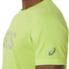 Logo Heather Dry T-skjorte «Lime Zest»