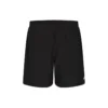 Shorts med logo og glidelåslomme bak «Black»