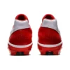 Star Shine III Baseball Point Spike-sko «White Red»