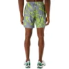 Suminigashi-mønster 7IN-shorts «Grey Green»