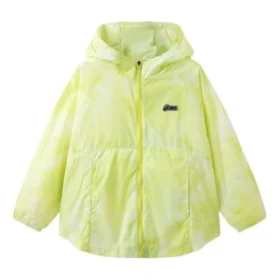Tie Dye-jakke «Yellow White»