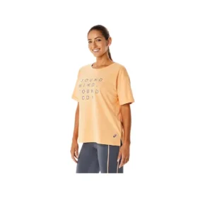 Training Core Relaxed Graphic T-skjorte «Orange»