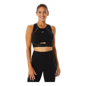 Trenings-BH med mesh-paneler «Black»