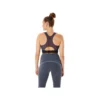 Trenings-BH med mesh-paneler «Carrier Grey»