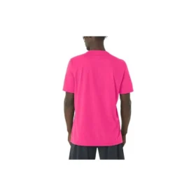 Volleyball-T-skjorte med grafisk trykk «Hot Pink»