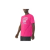 Volleyball-T-skjorte med grafisk trykk «Hot Pink»
